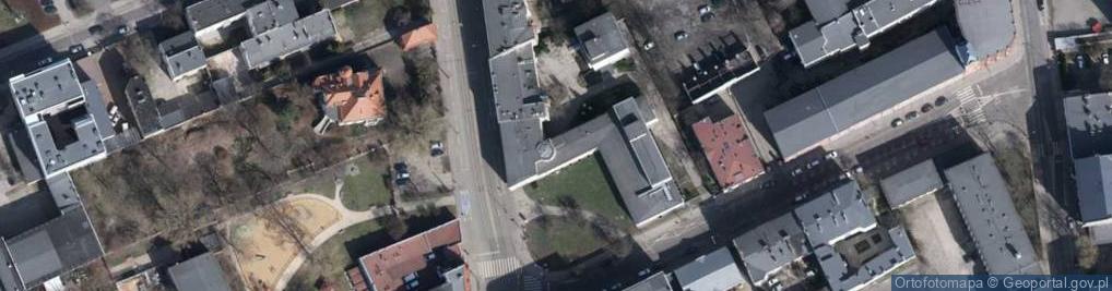 Zdjęcie satelitarne Wojewódzka i Miejska Biblioteka Publiczna