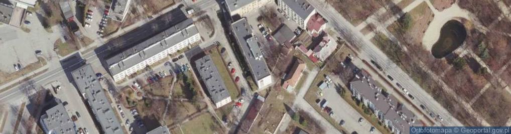 Zdjęcie satelitarne Wojewódzka i Miejska, Publiczna Filia nr 7