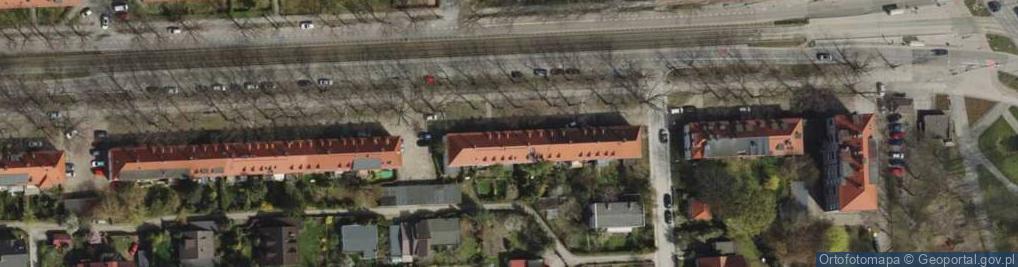 Zdjęcie satelitarne Wojewódzka i Miejska Publiczna Miś