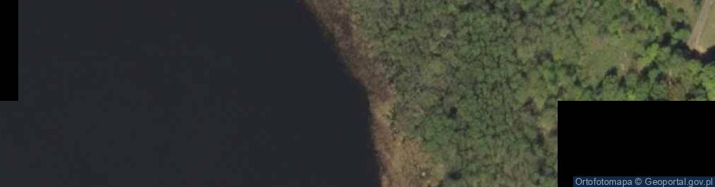Zdjęcie satelitarne miejsce biwakowe- Kanał Elbląski