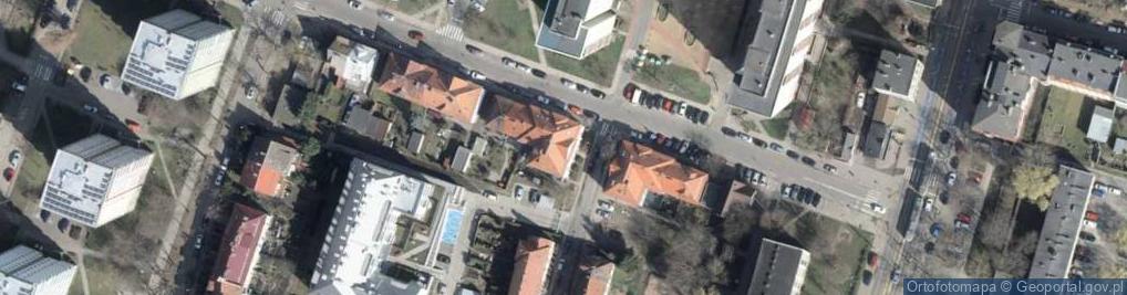 Zdjęcie satelitarne Akces Biuro Nieruchomości