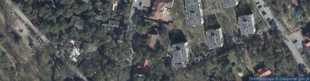 Zdjęcie satelitarne Anlech Nieruchomości Gutkowski Andrzej Domeracki Lech