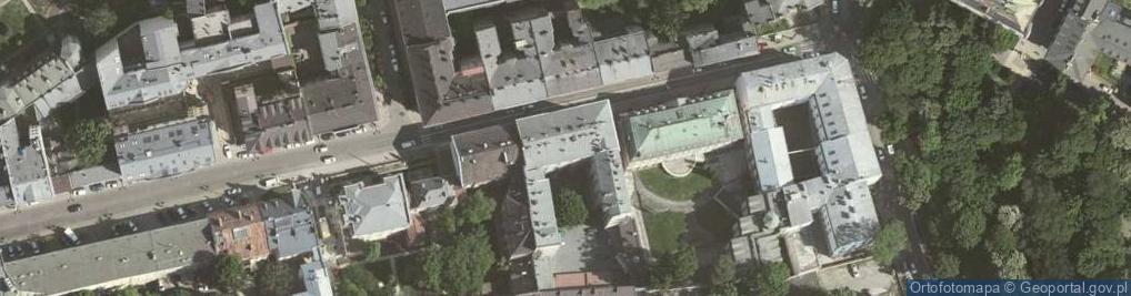Zdjęcie satelitarne Arkana Pośrednictwo w Obrocie Nieruchomościami Elżbieta Sławomira Mięsowicz Maria Ludwika Spiss