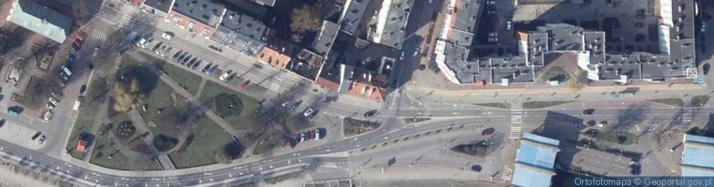 Zdjęcie satelitarne BASZTA - nieruchomości