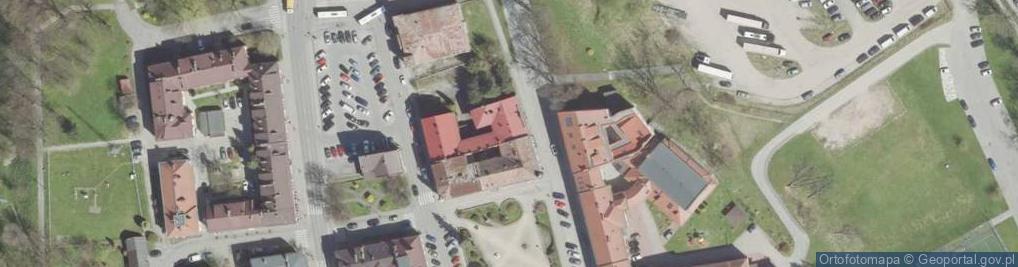 Zdjęcie satelitarne Biuro Nieruchomości Centrum Małgorzata Połomska