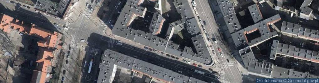 Zdjęcie satelitarne Biuro Nieruchomości KING