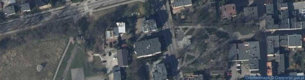 Zdjęcie satelitarne Biuro Obrotu Nieruchomościami Awal Leon Maciej Królas