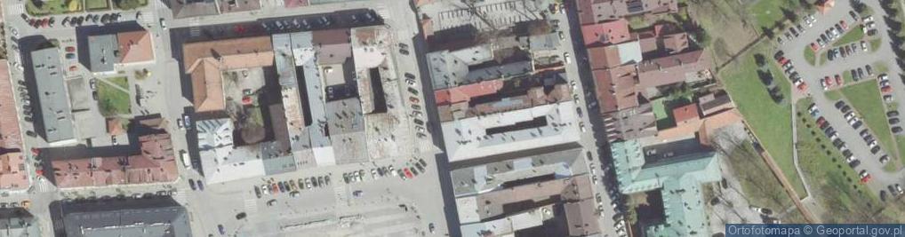 Zdjęcie satelitarne Biuro Obrotu Nieruchomościami Centrum Piotr Połomski