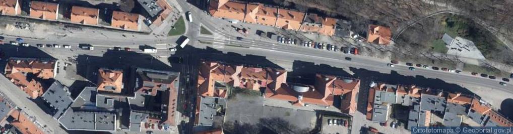 Zdjęcie satelitarne Biuro Pośrednictwa w Obrocie Nieruchomościami Willa Grzegorz Bober Agnieszka Bober