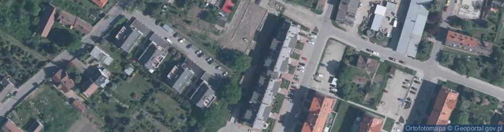 Zdjęcie satelitarne Biuro sprzedaży mieszkań LSG Deweloper