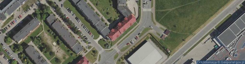 Zdjęcie satelitarne Biuro Wyceny Nieruchomości i Klasyfikacji Gruntów Wykonawstwo Urządzeniowe