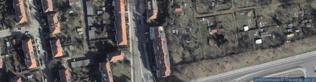 Zdjęcie satelitarne CITY Nieruchomości w Szczecinie