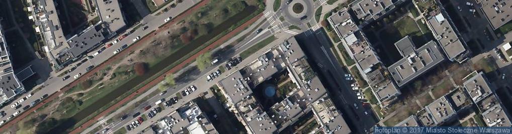 Zdjęcie satelitarne Eurovilla Miasteczko Wilanów