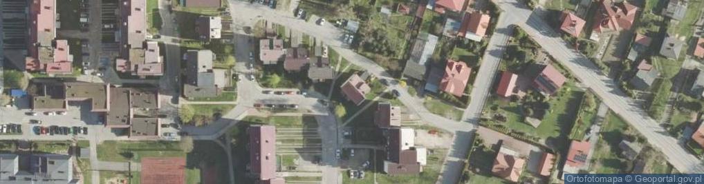 Zdjęcie satelitarne Grzegorz Bojara Wycena Nieruchomośći i Projekty Elektryczne