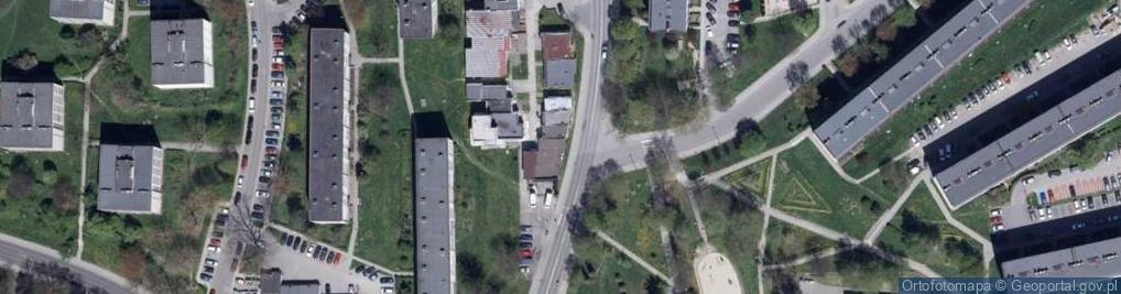 Zdjęcie satelitarne Jastrzębskie Centrum Nieruchomości Sylwia Sajdak