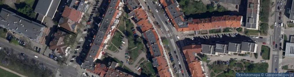 Zdjęcie satelitarne Kancelaria Obrotu Nieruchomościami Oscar s.c.