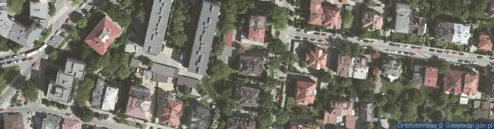 Zdjęcie satelitarne Kontur Nieruchomości Rafał Hapek