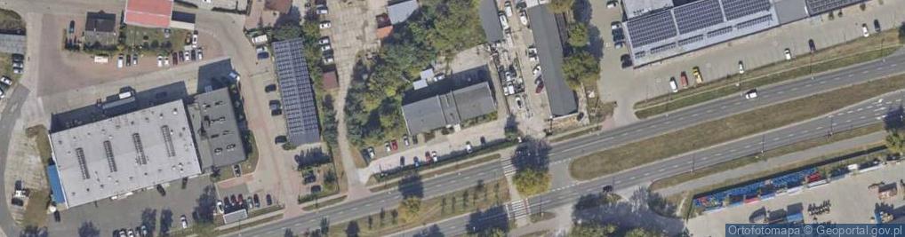 Zdjęcie satelitarne Krupiński Nieruchomości Łukasz Krupiński