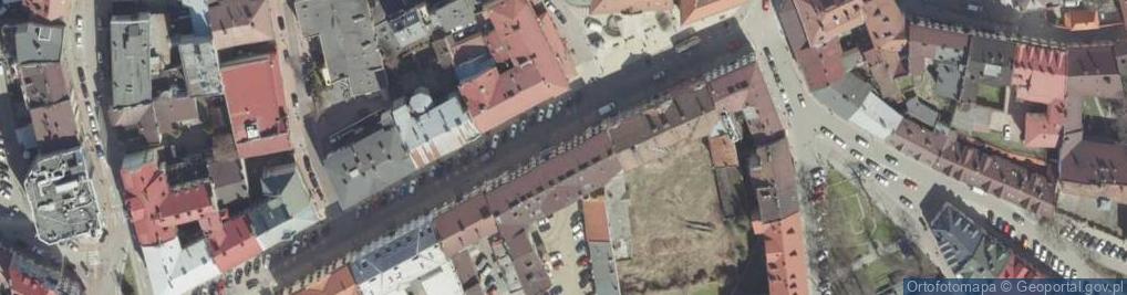 Zdjęcie satelitarne KZK Nieruchomości Zarządzanie i Pośrednictwo K Garlej K Gdowska Kowal