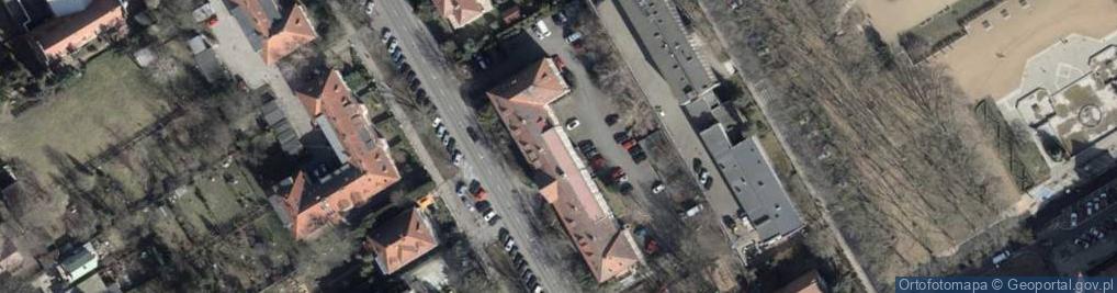 Zdjęcie satelitarne Legra nieruchomości