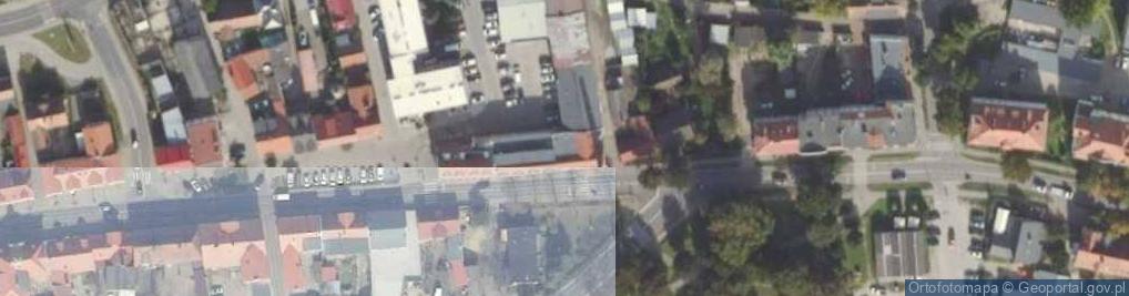 Zdjęcie satelitarne Leokadia Janiszewska Biuro Nieruchomości Defin, Doradztwo Administracyjno-Prawne