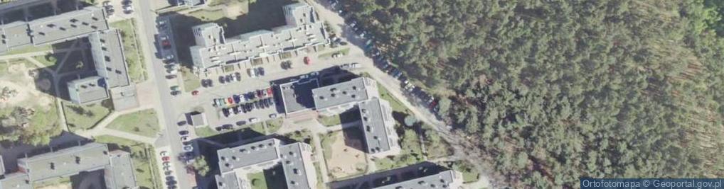 Zdjęcie satelitarne Leszczyńskie Biuro Wycen i Obrotu Nieruchomościami Leszno