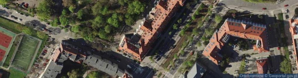 Zdjęcie satelitarne Małgorzata Pakuła Nieruchomości