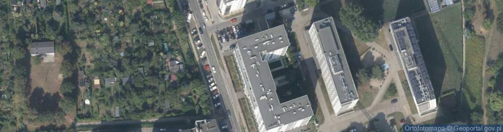 Zdjęcie satelitarne Nieruchomości A Zielińska Anna Zielińska