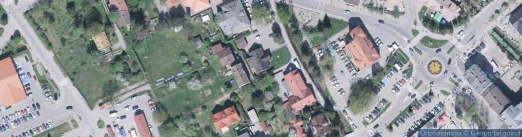 Zdjęcie satelitarne Panek Mirosław Nieruchomości Panek