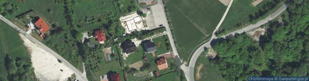 Zdjęcie satelitarne Papla GEO Quest Biuro Geodezji i Wycen Nieruchomości