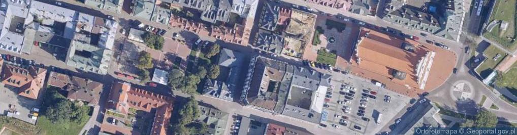 Zdjęcie satelitarne Północ Biuro Nieruchomości Zamość