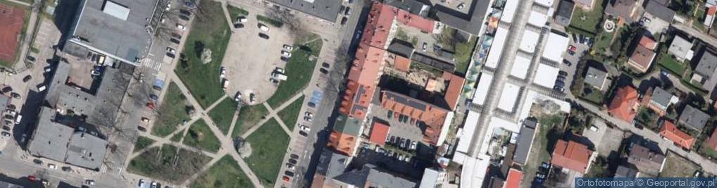 Zdjęcie satelitarne Posesja Biuro Obrotu Nieruchomościami