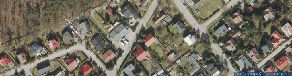 Zdjęcie satelitarne Posesja Biuro Wyceny i Obrotu Nieruchomościami Usługi Budowlane