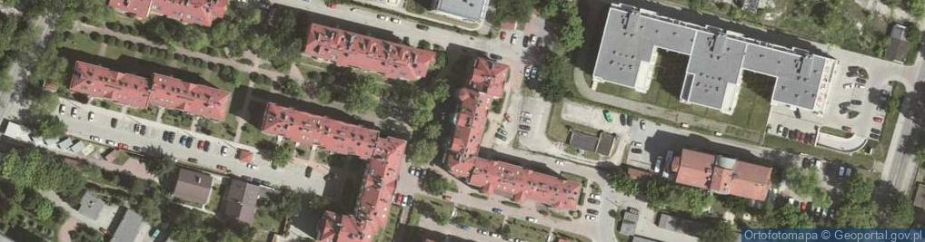 Zdjęcie satelitarne Pośrednictwo w Obrocie Nieruchomościami Akces Joanna Bocianiak