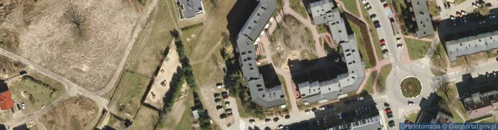 Zdjęcie satelitarne Pośrednictwo w Obrocie Nieruchomościami Antoniuk Grzegorz