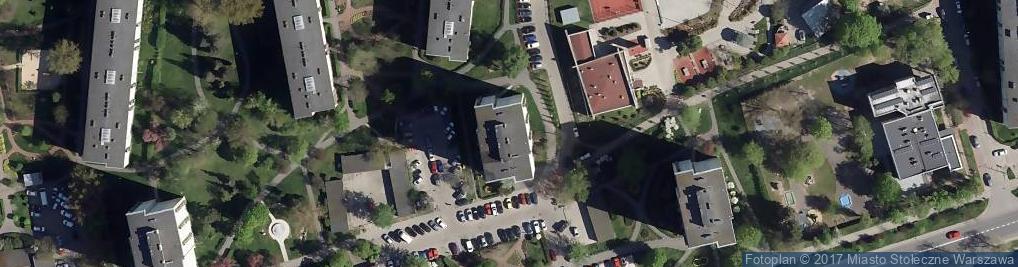 Zdjęcie satelitarne Pośrednictwo w Obrocie Nieruchomościami Caruk Marzena Renata