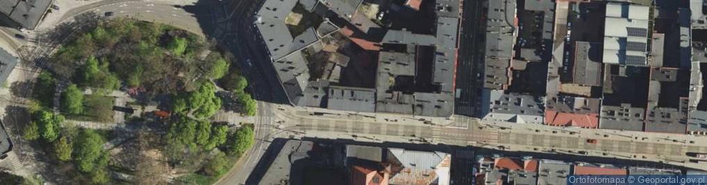 Zdjęcie satelitarne Pośrednictwo w Obrocie Nieruchomościami Consensus Małgorzata Wie