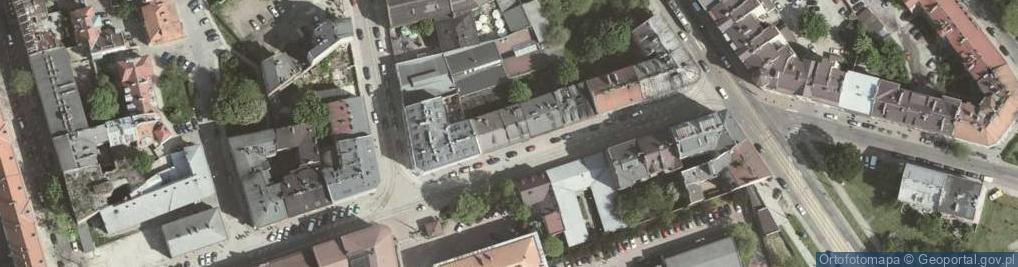 Zdjęcie satelitarne Pośrednictwo w Obrocie Nieruchomościami Starowiślna Ewa Jurek Klonowska Paweł Klonowski