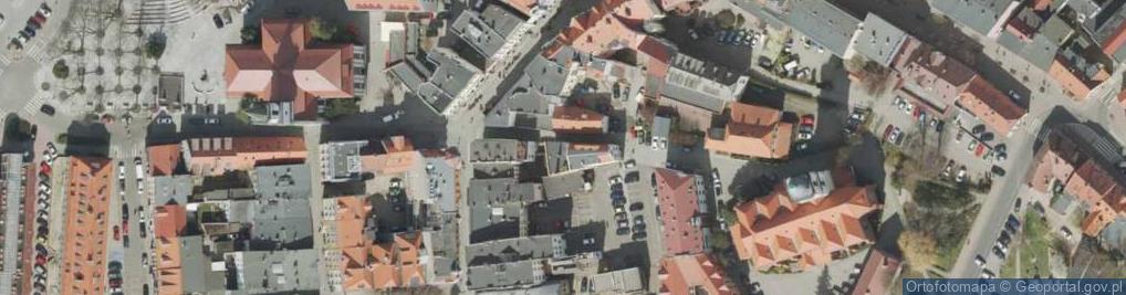 Zdjęcie satelitarne "SK" Biuro Obrotu Nieruchomościami Sylwia Kicińska