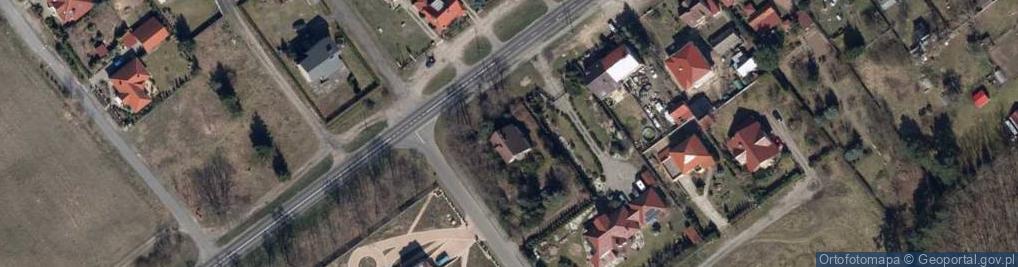 Zdjęcie satelitarne Słubice