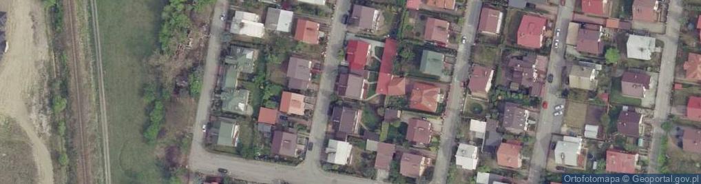 Zdjęcie satelitarne Usługi Projektowe Nadzory Wycena Nieruchomości