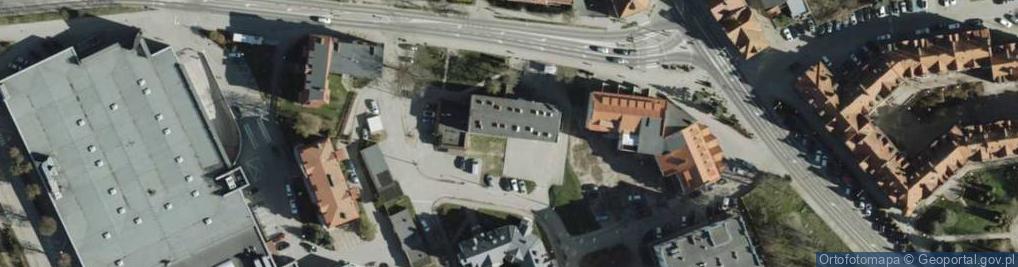 Zdjęcie satelitarne WITT nieruchomości Ostróda