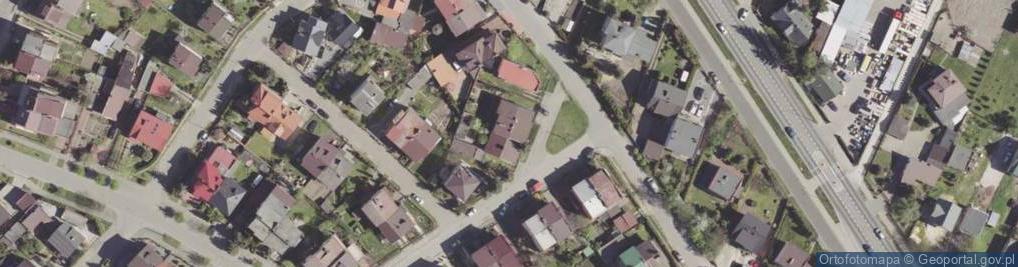 Zdjęcie satelitarne Wycena Nieruchomości Bożena Wlazło