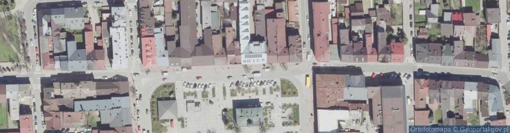 Zdjęcie satelitarne Biuro Podróży Cesta