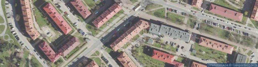 Zdjęcie satelitarne Biuro Podróży Eskapada Capała Mariola Wąsowski Tomasz