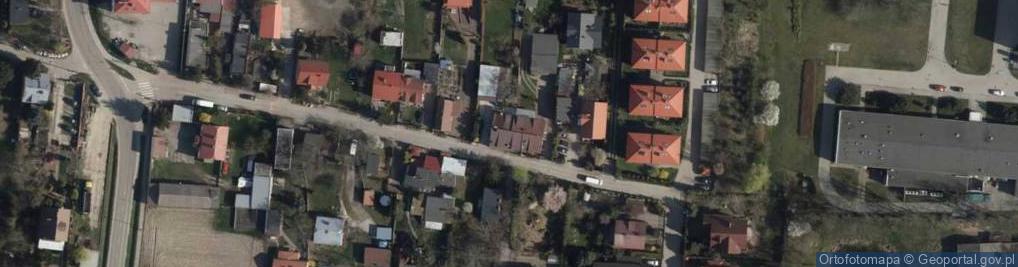 Zdjęcie satelitarne Biuro Podróży Tertur Kacperska Teresa