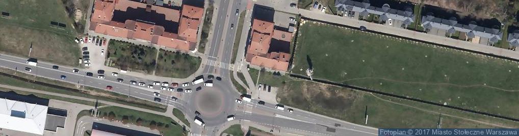 Zdjęcie satelitarne Biuro podróży