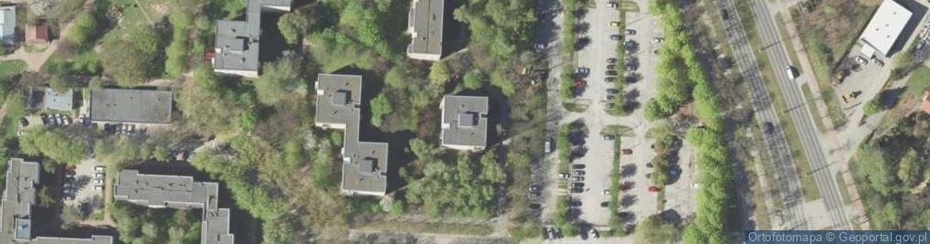Zdjęcie satelitarne Centrum Podróży Koliber
