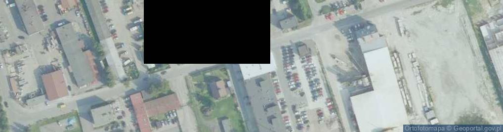 Zdjęcie satelitarne Centrum Podróży