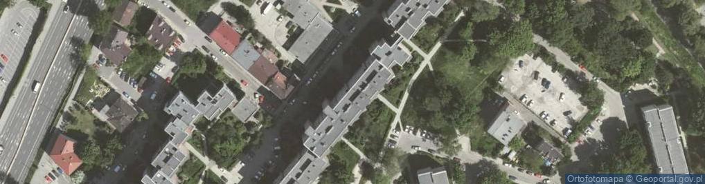 Zdjęcie satelitarne Małgorzata Jakubiak Zwornik.Szkolenia i Podróże